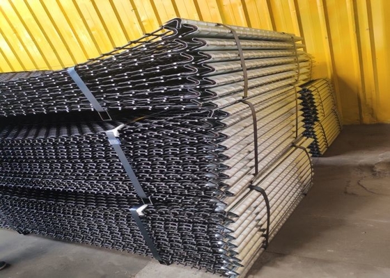 Industrial 65Mn Steel Quarry Mesh With Hook Woven Screen Mesh Easy to Install