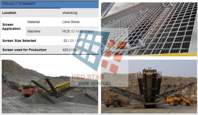 Lưới màn hình rung ASTM cho mỏ đá và cốt liệu 4