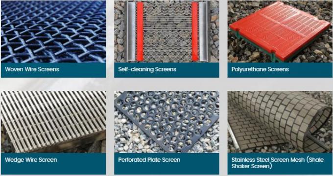 Màn hình kim loại có độ bền cao ISO 9001 cho các ngành công nghiệp khai thác và tổng hợp 4